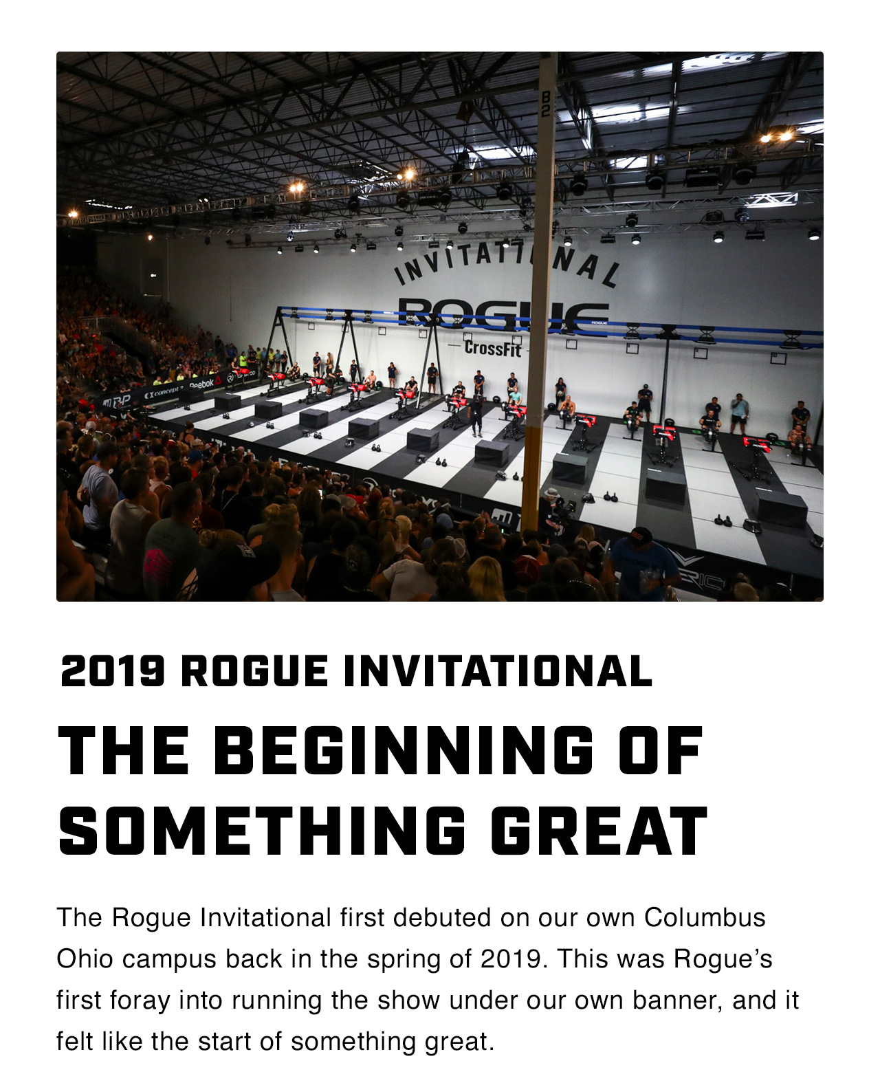 History of the Rogue Invitational Rogue Fitness